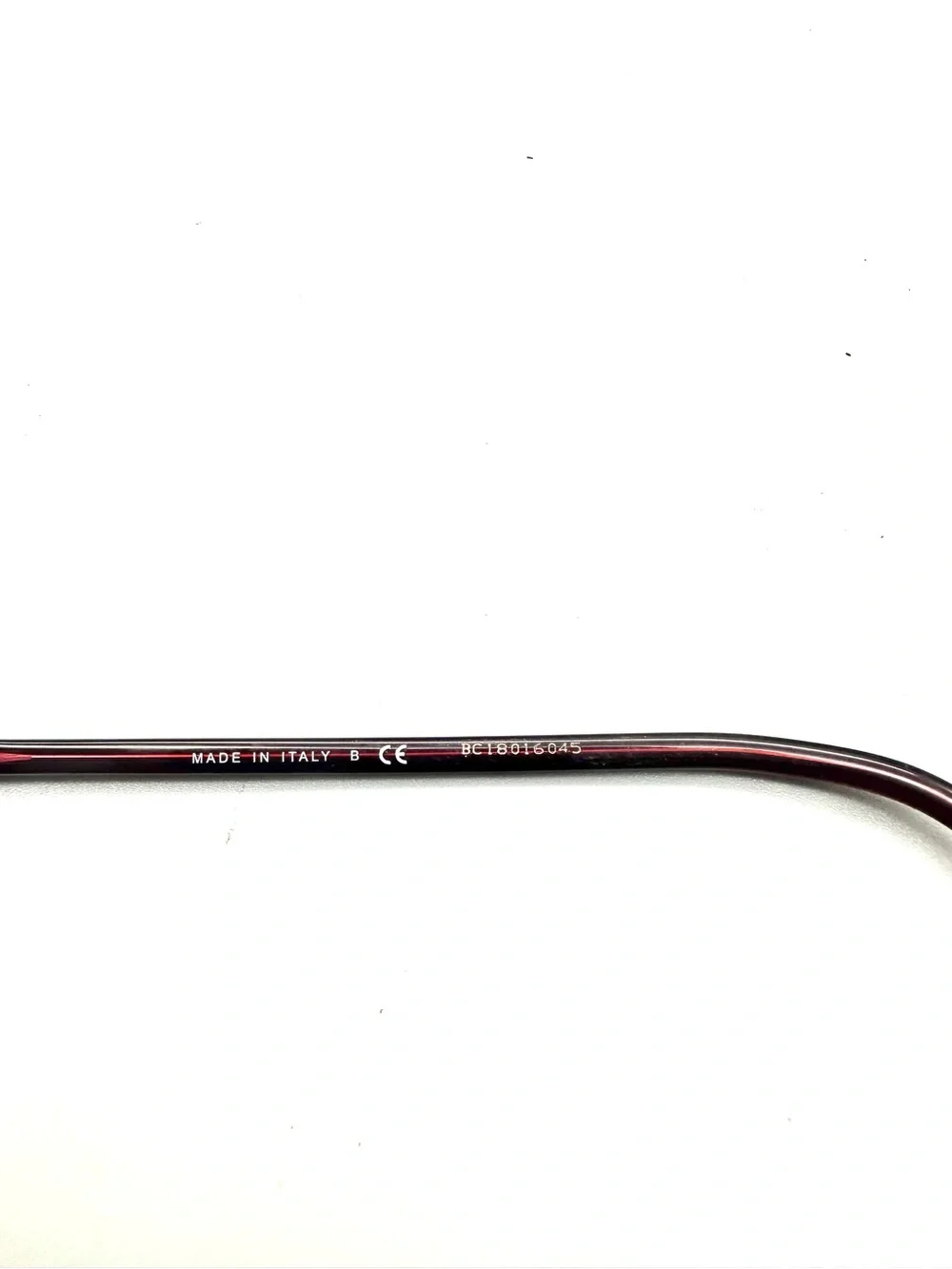 Chanel 3282 Burgundy Wine Oval Eyeglasses Frames CC Logo Italy 52-18-140 w Case